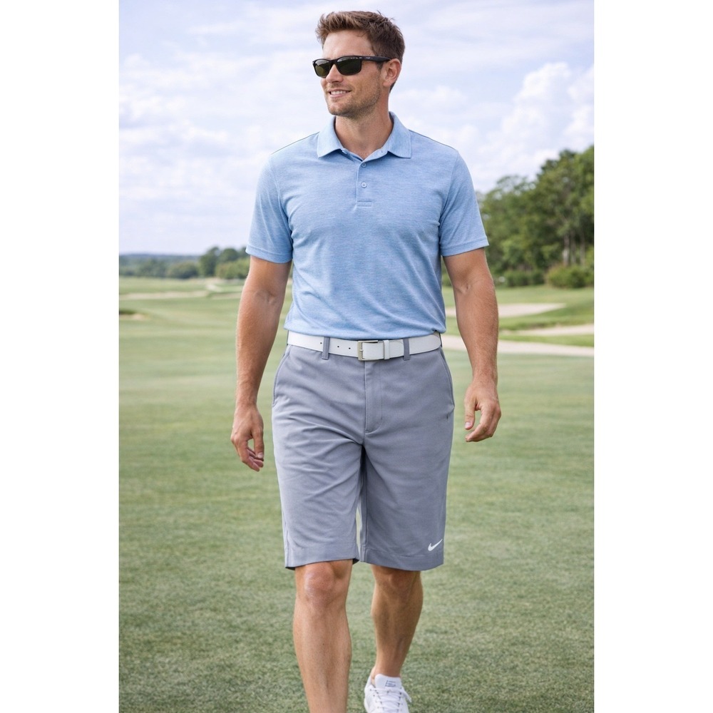Nike Golf Men's Dri-Fit Standard Fit‎ Golf Shorts Gray Size 35